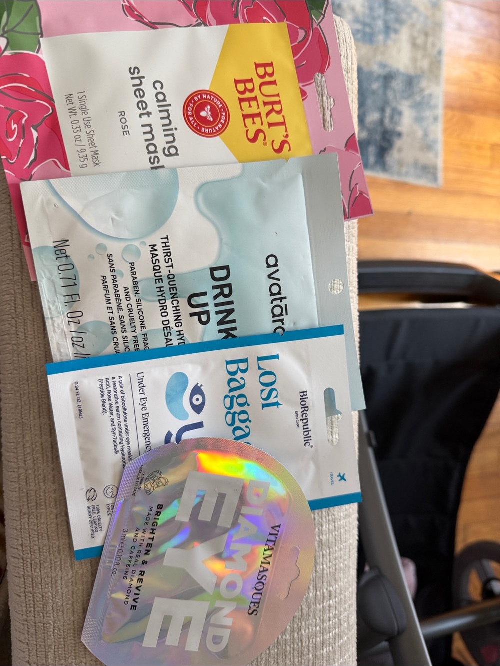 Bundle of assorted face masks